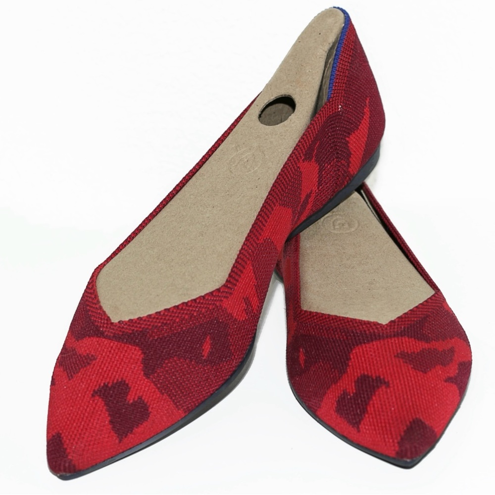 Rothy's The Point in Red Camo